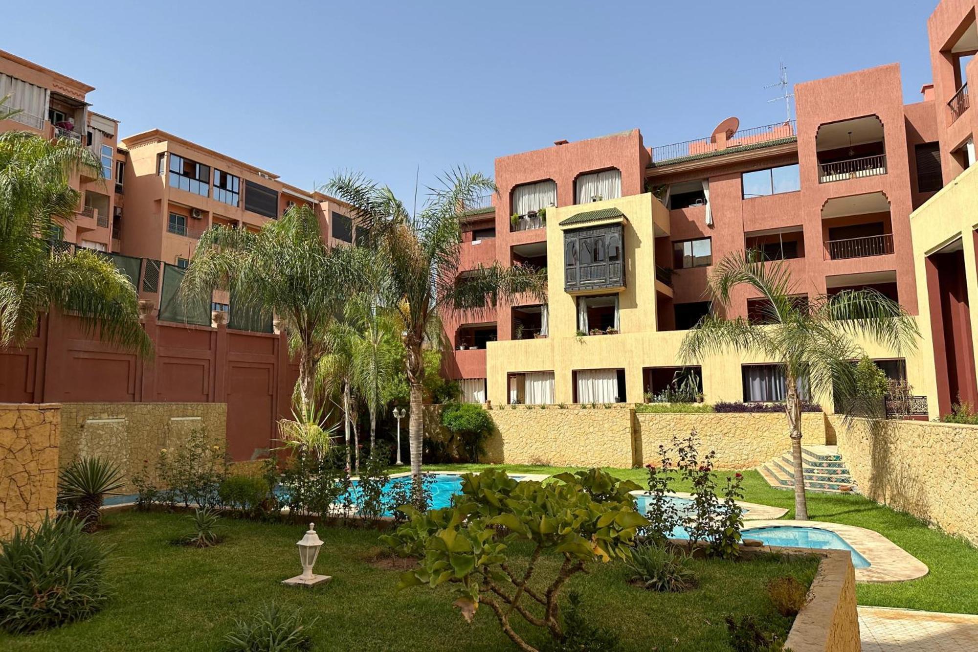 Appartement Calme, Gueliz Marrakesh Eksteriør billede