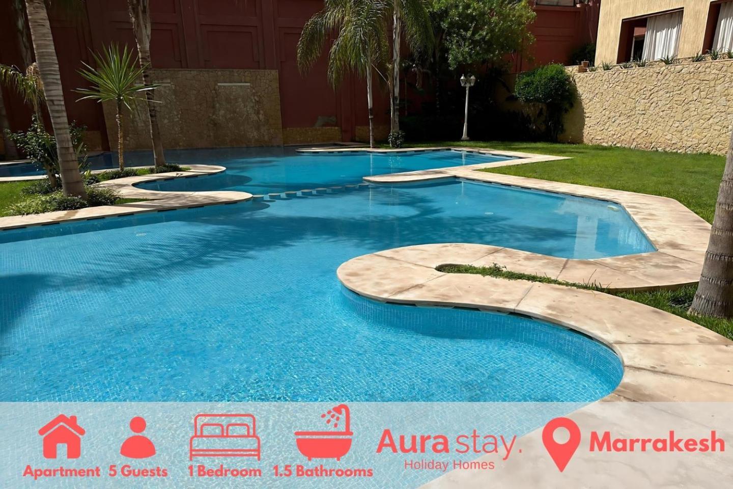 Appartement Calme, Gueliz Marrakesh Eksteriør billede