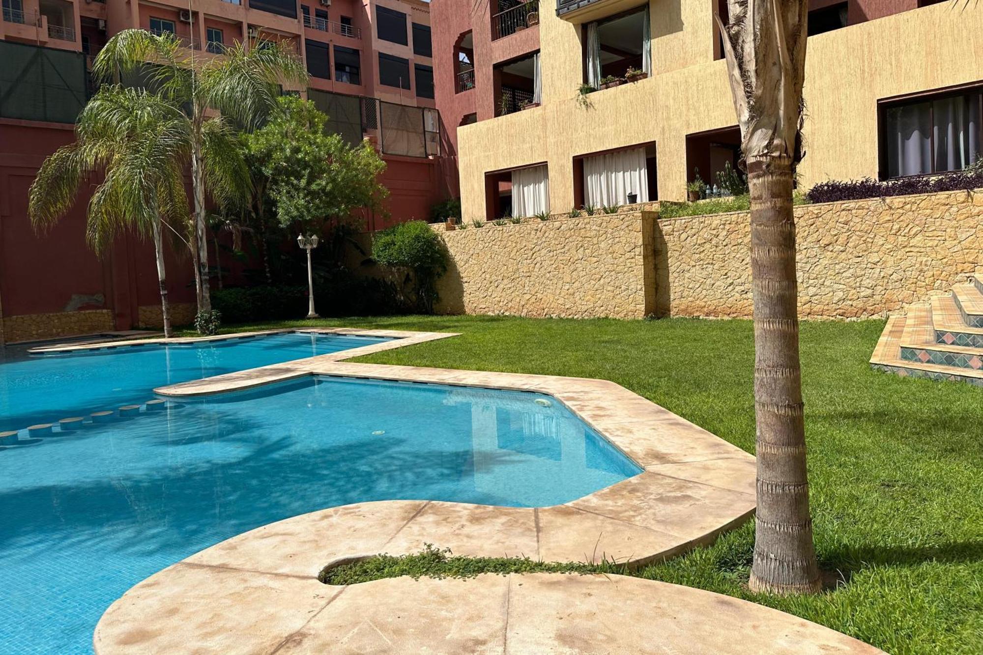 Appartement Calme, Gueliz Marrakesh Eksteriør billede